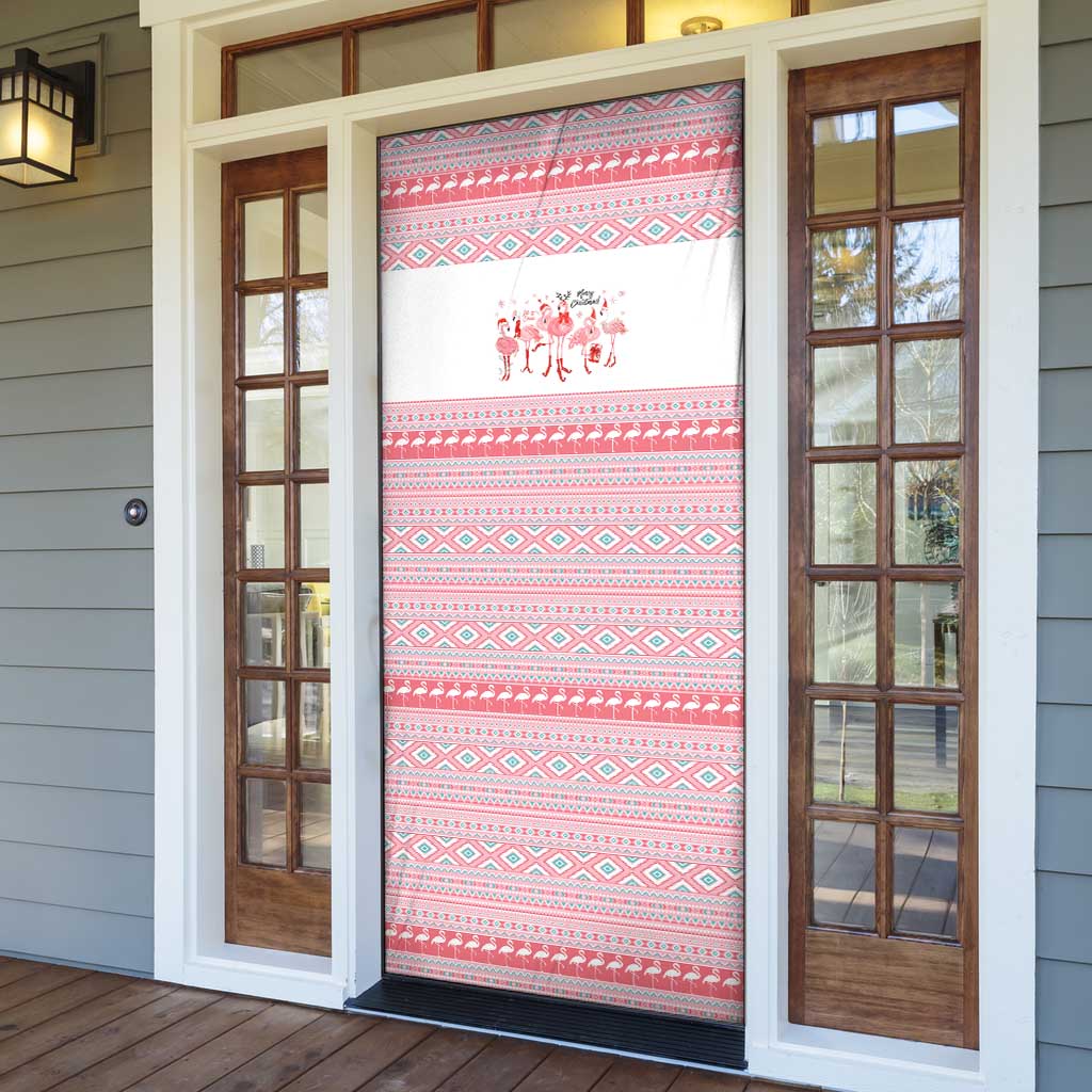 I'm Dreaming Of A Pink Christmas Flamingo Christmas Christmas Door Cover Xmas Holiday Patterns - Wonder Print Shop