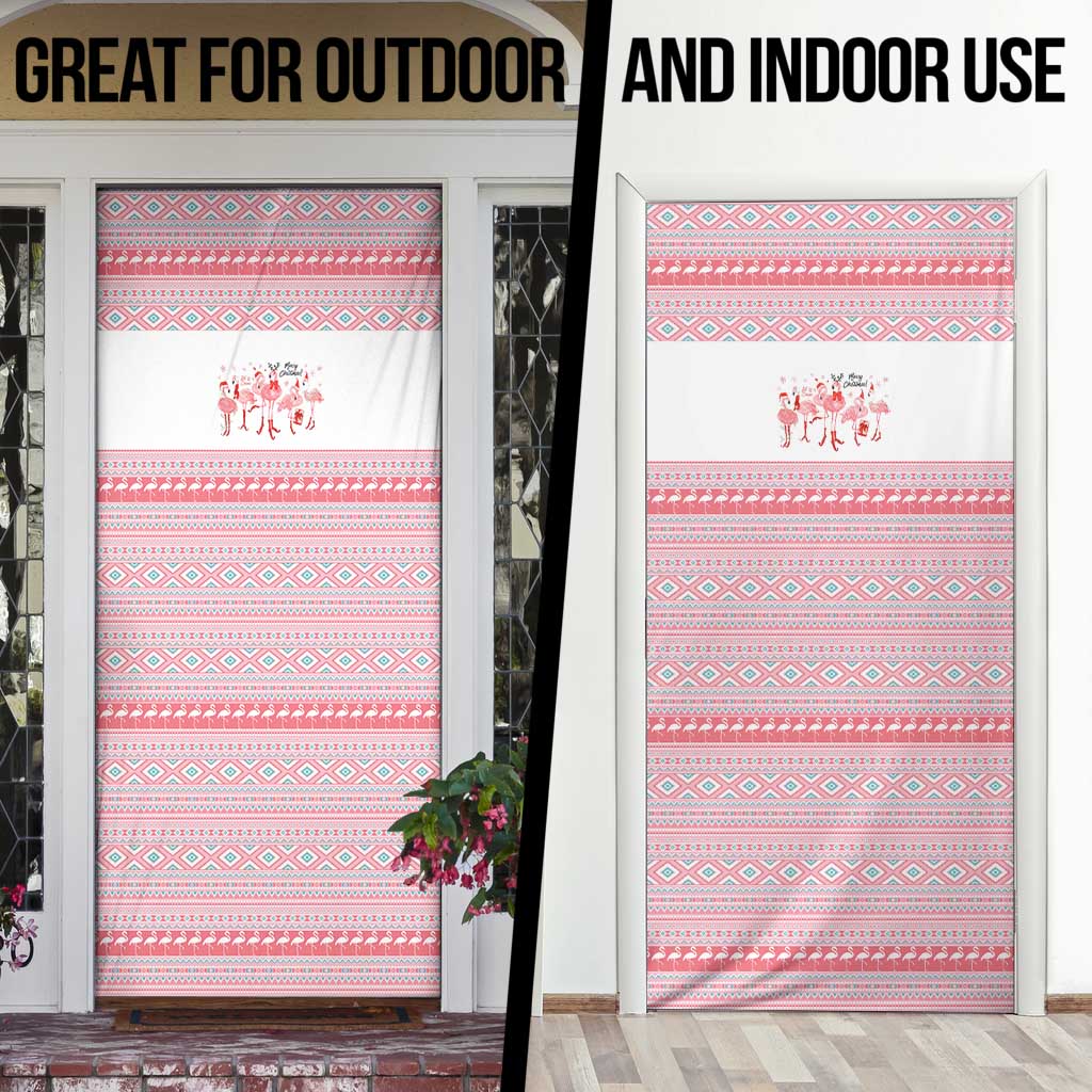 I'm Dreaming Of A Pink Christmas Flamingo Christmas Christmas Door Cover Xmas Holiday Patterns - Wonder Print Shop