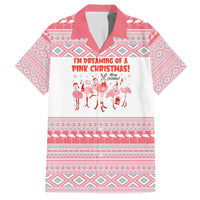 I'm Dreaming Of A Pink Christmas Flamingo Christmas Christmas Hawaiian Shirt Xmas Holiday Patterns - Wonder Print Shop