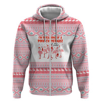 I'm Dreaming Of A Pink Christmas Flamingo Christmas Christmas Hoodie Xmas Holiday Patterns - Wonder Print Shop