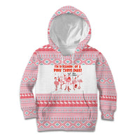 I'm Dreaming Of A Pink Christmas Flamingo Christmas Christmas Kid Hoodie Xmas Holiday Patterns - Wonder Print Shop