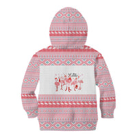 I'm Dreaming Of A Pink Christmas Flamingo Christmas Christmas Kid Hoodie Xmas Holiday Patterns - Wonder Print Shop