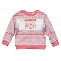 I'm Dreaming Of A Pink Christmas Flamingo Christmas Kid Ugly Christmas Sweater Xmas Holiday Patterns - Wonder Print Shop