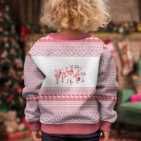 I'm Dreaming Of A Pink Christmas Flamingo Christmas Kid Ugly Christmas Sweater Xmas Holiday Patterns - Wonder Print Shop