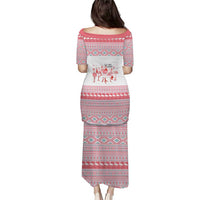 I'm Dreaming Of A Pink Christmas Flamingo Christmas Christmas Puletasi Xmas Holiday Patterns - Wonder Print Shop