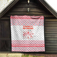 I'm Dreaming Of A Pink Christmas Flamingo Christmas Christmas Quilt Xmas Holiday Patterns - Wonder Print Shop