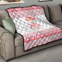 I'm Dreaming Of A Pink Christmas Flamingo Christmas Christmas Quilt Xmas Holiday Patterns - Wonder Print Shop