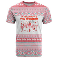 I'm Dreaming Of A Pink Christmas Flamingo Christmas Christmas T Shirt Xmas Holiday Patterns - Wonder Print Shop