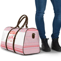 I'm Dreaming Of A Pink Christmas Flamingo Christmas Christmas Travel Bag Xmas Holiday Patterns - Wonder Print Shop