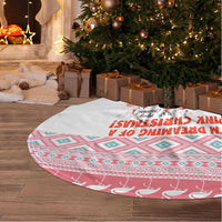 I'm Dreaming Of A Pink Christmas Flamingo Christmas Tree Skirt Xmas Holiday Patterns - Wonder Print Shop