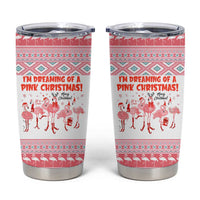 I'm Dreaming Of A Pink Christmas Flamingo Christmas Christmas Tumbler Cup Xmas Holiday Patterns - Wonder Print Shop