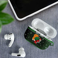 Ight Imma Head Out Santa Funny Christmas Christmas AirPods Case Xmas Holiday Patterns - Wonder Print Shop