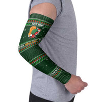 Ight Imma Head Out Santa Funny Christmas Christmas Arm Sleeves Xmas Holiday Patterns - Wonder Print Shop