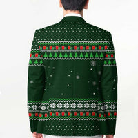 Ight Imma Head Out Santa Funny Christmas Christmas Blazer Xmas Holiday Patterns - Wonder Print Shop