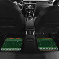 Ight Imma Head Out Santa Funny Christmas Christmas Car Mats Xmas Holiday Patterns - Wonder Print Shop
