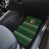 Ight Imma Head Out Santa Funny Christmas Christmas Car Mats Xmas Holiday Patterns - Wonder Print Shop