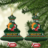 Ight Imma Head Out Santa Funny Christmas Ceramic Ornament Xmas Holiday Patterns - Wonder Print Shop