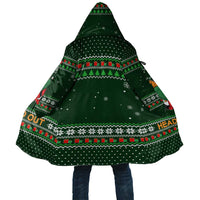 Ight Imma Head Out Santa Funny Christmas Christmas Cloak Xmas Holiday Patterns - Wonder Print Shop