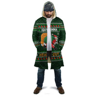 Ight Imma Head Out Santa Funny Christmas Christmas Cloak Xmas Holiday Patterns - Wonder Print Shop