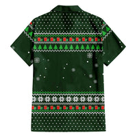 Ight Imma Head Out Santa Funny Christmas Christmas Family Matching Off Shoulder Short Dress and Hawaiian Shirt Xmas Holiday Patterns - Wonder Print Shop