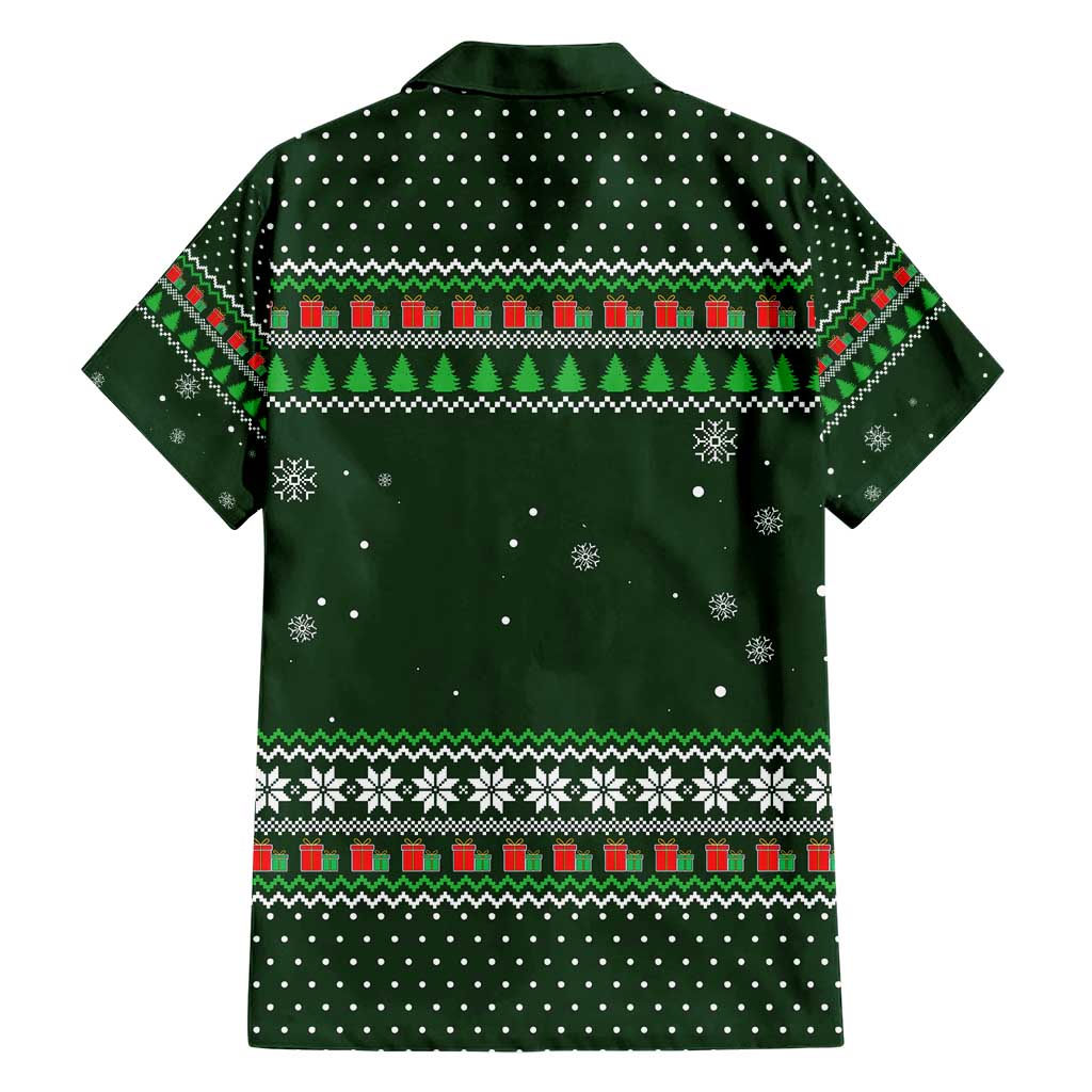 Ight Imma Head Out Santa Funny Christmas Christmas Hawaiian Shirt Xmas Holiday Patterns - Wonder Print Shop