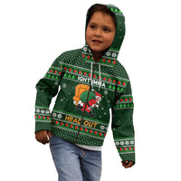 Ight Imma Head Out Santa Funny Christmas Christmas Kid Hoodie Xmas Holiday Patterns - Wonder Print Shop