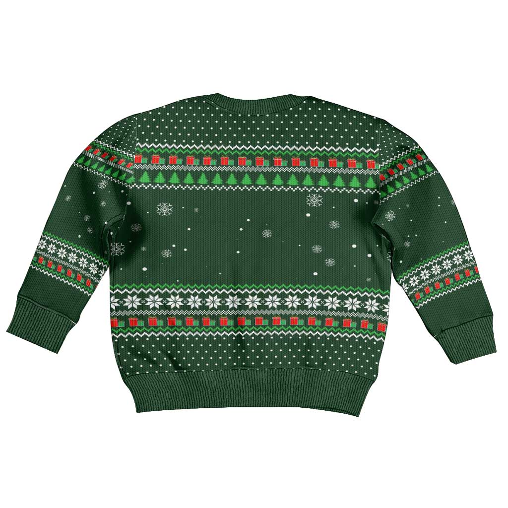 Ight Imma Head Out Santa Funny Christmas Kid Ugly Christmas Sweater Xmas Holiday Patterns - Wonder Print Shop