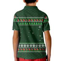 Ight Imma Head Out Santa Funny Christmas Christmas Kid Polo Shirt Xmas Holiday Patterns - Wonder Print Shop