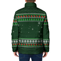 Ight Imma Head Out Santa Funny Christmas Christmas Padded Jacket Xmas Holiday Patterns - Wonder Print Shop