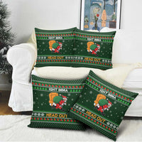 Ight Imma Head Out Santa Funny Christmas Christmas Pillow Cover Xmas Holiday Patterns - Wonder Print Shop