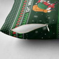 Ight Imma Head Out Santa Funny Christmas Christmas Pillow Cover Xmas Holiday Patterns - Wonder Print Shop