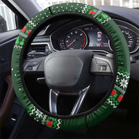 Ight Imma Head Out Santa Funny Christmas Christmas Steering Wheel Cover Xmas Holiday Patterns - Wonder Print Shop