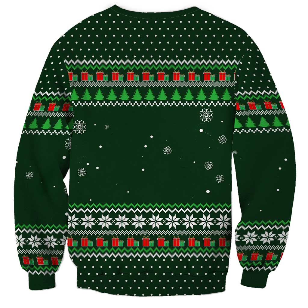 Ight Imma Head Out Santa Funny Christmas Christmas Sweatshirt Xmas Holiday Patterns - Wonder Print Shop