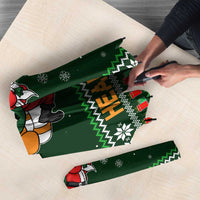 Ight Imma Head Out Santa Funny Christmas Christmas Umbrella Xmas Holiday Patterns - Wonder Print Shop