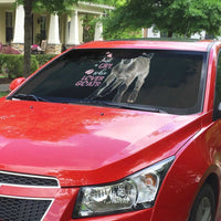 Who Loves Goat Just A Girl Christmas Trees Christmas Christmas Auto Sun Shade Xmas Holiday Patterns - Wonder Print Shop