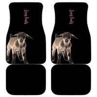 Who Loves Goat Just A Girl Christmas Trees Christmas Christmas Car Mats Xmas Holiday Patterns - Wonder Print Shop
