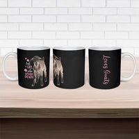 Who Loves Goat Just A Girl Christmas Trees Christmas Christmas Ceramic Mug Xmas Holiday Patterns - Wonder Print Shop