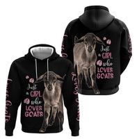 Who Loves Goat Just A Girl Christmas Trees Christmas Christmas Hoodie Xmas Holiday Patterns - Wonder Print Shop