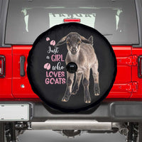 Who Loves Goat Just A Girl Christmas Trees Christmas Christmas Spare Tire Cover Xmas Holiday Patterns - Wonder Print Shop