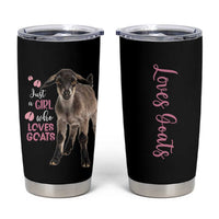 Who Loves Goat Just A Girl Christmas Trees Christmas Christmas Tumbler Cup Xmas Holiday Patterns - Wonder Print Shop