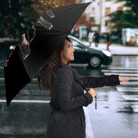 Who Loves Goat Just A Girl Christmas Trees Christmas Christmas Umbrella Xmas Holiday Patterns - Wonder Print Shop