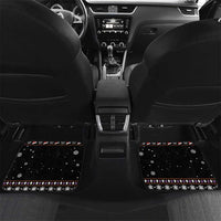 Wine Red Christmas Christmas Christmas Car Mats Xmas Holiday Patterns - Wonder Print Shop