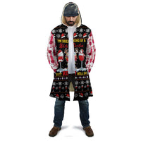 Wine Red Christmas Christmas Christmas Cloak Xmas Holiday Patterns - Wonder Print Shop