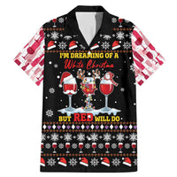 Wine Red Christmas Christmas Christmas Family Matching Mermaid Dress and Hawaiian Shirt Xmas Holiday Patterns - Wonder Print Shop