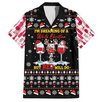 Wine Red Christmas Christmas Christmas Family Matching Tank Maxi Dress and Hawaiian Shirt Xmas Holiday Patterns - Wonder Print Shop