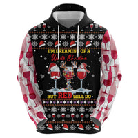 Wine Red Christmas Christmas Christmas Hoodie Xmas Holiday Patterns - Wonder Print Shop