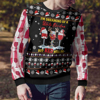 Wine Red Christmas Christmas Ugly Christmas Sweater Xmas Holiday Patterns - Wonder Print Shop
