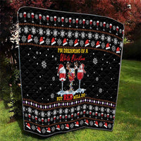 Wine Red Christmas Christmas Christmas Quilt Xmas Holiday Patterns - Wonder Print Shop