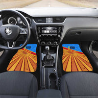 Patrice Lumumba Car Mats with Congolese Flag Colors and African History Quote - Wonder Print Shop