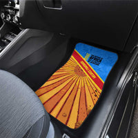 Patrice Lumumba Car Mats with Congolese Flag Colors and African History Quote - Wonder Print Shop